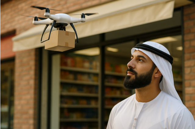 Retail delivery evolves as drones reshape logistics, speed, and consumer interaction